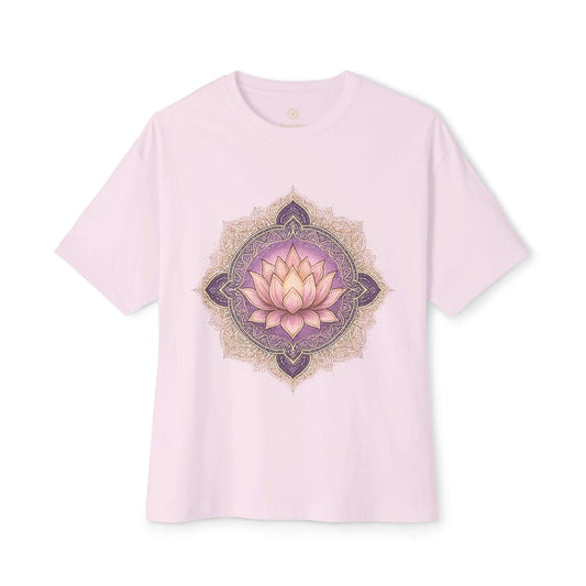 Lotus Mandala Tee - Spiritual Yoga Shirt | DivineAdda