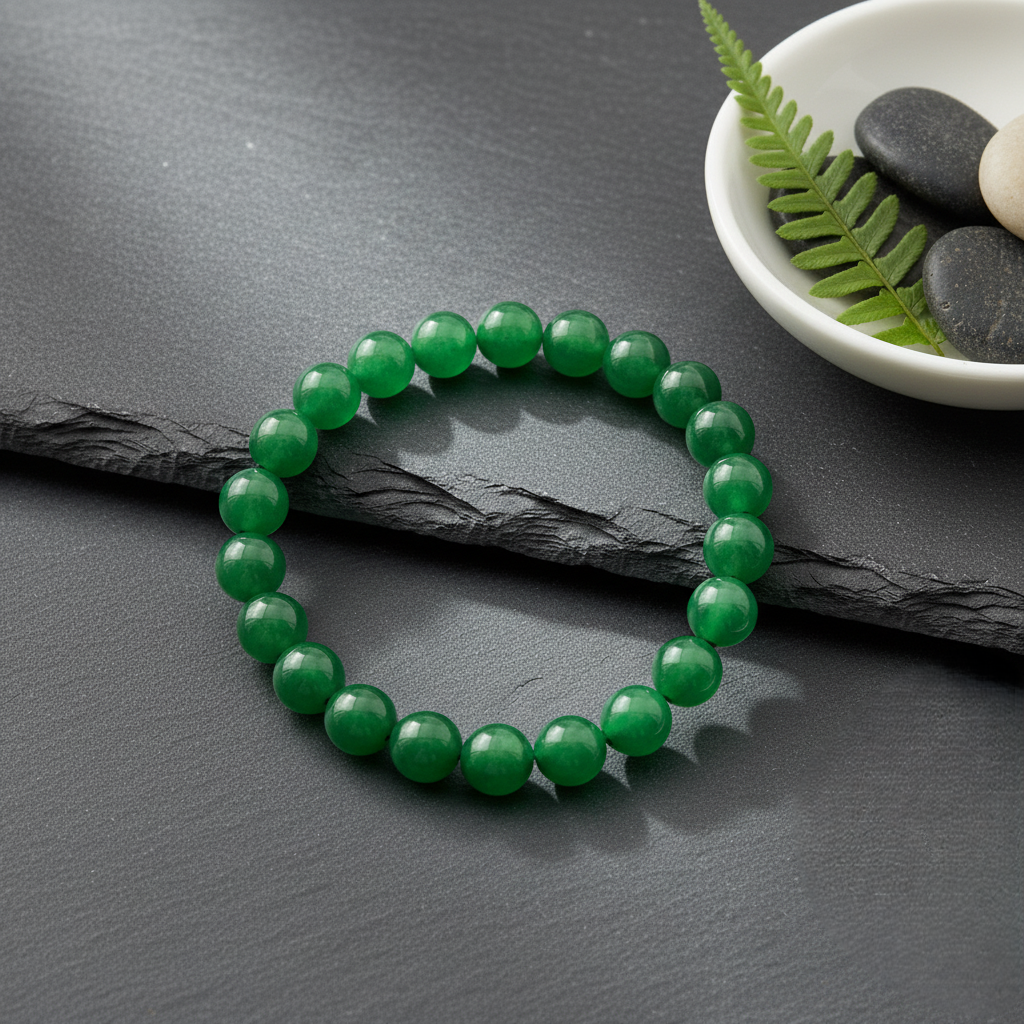 Green Jade Bracelet – Prosperity, Healing & Harmony