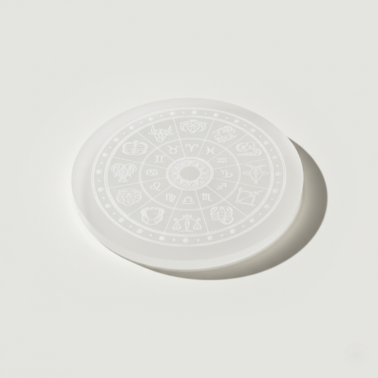 Crystal Recharging Selenite Plate