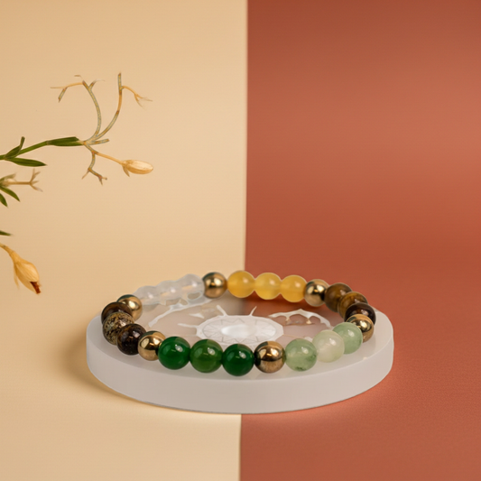 Dhan Yog Bracelet with Selenite Plate Combo – Divine Adda