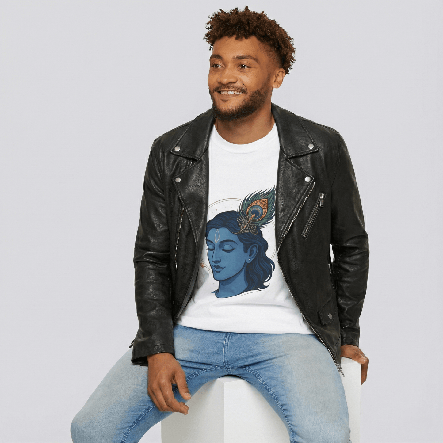  Krishna Portrait T Shirt