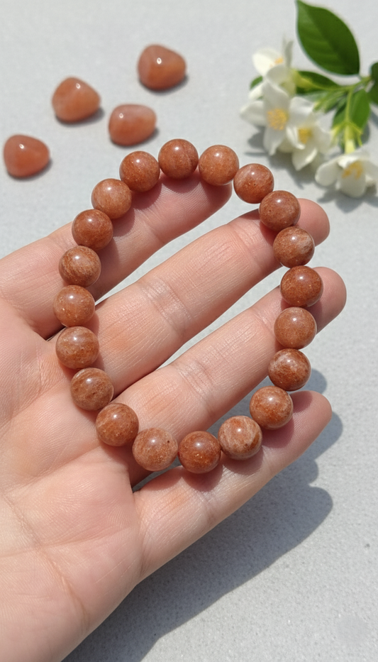 Sunstone Bracelet – Positivity Confidence & Luck 